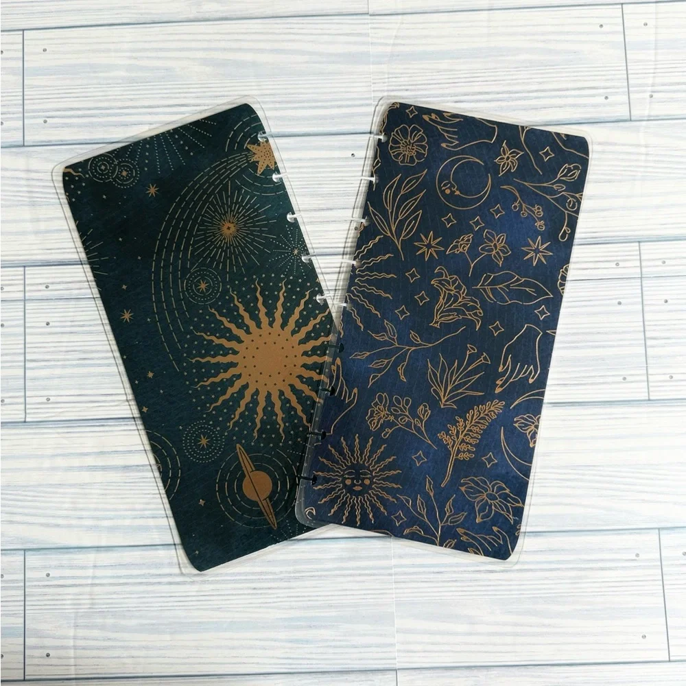 Planner skinny Classic size weekly layout undated celestial stargazer